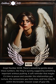 Angel Number 6226. There’s something gentle about these numbers, like they’re quietly suggesting something important without pushing. Learn more - https://goddessgift.com/angels/6226/
.
#AngelNumber6226 #DivineGuidance #Numerology #SpiritualAwakening #Manifestation #ChangeIsGood #GrowthMindset #SpiritualJourney #NumerologyMeaning