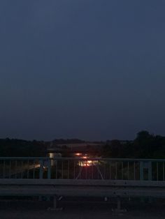 an airplane is flying in the sky at night