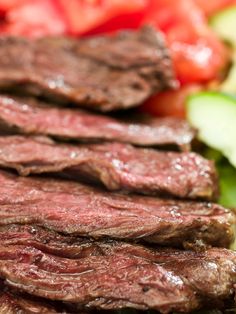 steak and vegetables on a plate ready to be eaten