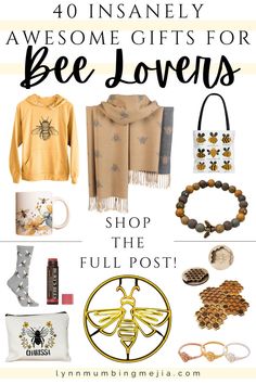 40 Gifts For Bee Lovers! | Lynn Mumbing Mejia Bee Theme