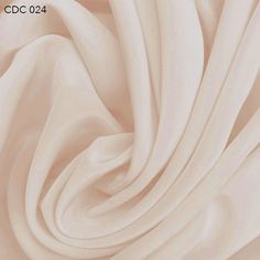 Silk Crepe de Chine - Petal Pink - Fabrics & Fabrics Cream Swatch, Materials Gown Style, Wonderland Aesthetic, Master Board, Junior Prom, Color Pallete, Bed Spread, Enchanted Wedding, Deep Winter