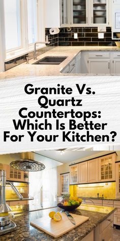 granite vs quartz countertops which is better for your kitchen?