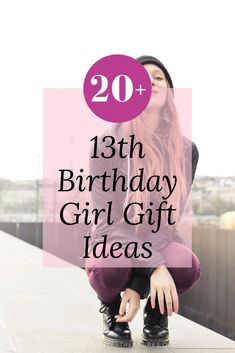 Popular 13th Birthday Gift Ideas for Girls - looking for gifts for a 13 year old girl can be daunting that's why we have taken all the guess work out of it for you. This list will give you the best birthday gift ideas for your teen. Check them out today! Girls 13th Birthday Ideas, 13th Birthday Gift Ideas, 13 Birthday Gifts, Girl Gift Ideas, Teen Gifts, Thirteenth Birthday, 13th Birthday Gifts, Teenager Birthday