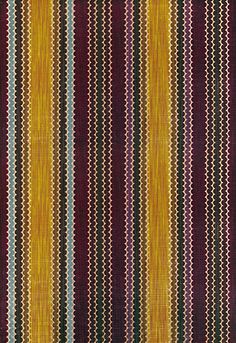 an orange, yellow and purple striped fabric