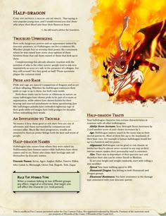 an image of a page from the dragon slayers book, with text on it