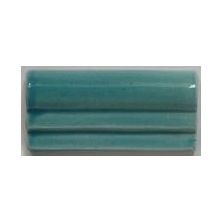 a blue glass tube with nozzles on it