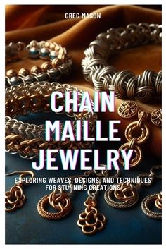 Unlock the secrets of stunning chain maille jewelry with our comprehensive guide. Whether you're a novice crafter or seasoned artisan, this book is your gateway to mastering the art of chain maille crafting.Explore a diverse range of weave patterns, from classic designs to intricate creations, accompanied by detailed instructions and helpful tips to ensure your success. Discover essential techniques for working with metal rings, embellishments, and closures, empowering you to create one-of-a-kind pieces that showcase your creativity.From bracelets and necklaces to earrings and beyond, unleash your imagination and personalize each piece with your unique style. With step-by-step guidance and inspiration, you'll elevate your jewelry-making skills to new heights.Join the vibrant chain maille c Chainmail Patterns Tutorials, Jewelry Making Tutorials Step By Step, Chainmail Patterns, Making Jewelry For Beginners, Chain Maille Jewelry, Chain Maille, Bracelets And Necklaces, Wire Work Jewelry, Work Jewelry