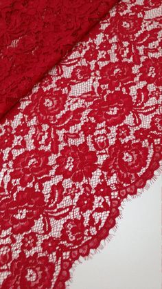 Red Lace Fabric, Phone Images, Veil Lace, Color Aesthetic, Lace Veil, Embroidered Lace Fabric, Alencon Lace, Lace Veils, Wedding Lace