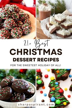 the best christmas dessert recipes for the sweetest holiday of all