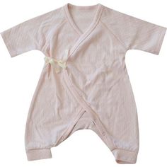 Soft Pink Pointelle Baby Kimono Onesie, Pink - Dodo Banana Rompers | Maisonette Japanese Baby Clothes, Banana Shop, Kimono Onesie, Baby Kimono, Kimono Wrap, Swimming Bathing Suits, Holidays With Kids, First Baby, Shoes Booties