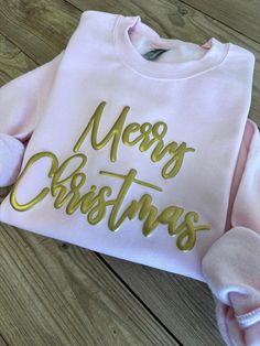 Merry Christmas Gold Puff Sweatshirt Only Gold text will be used, choose sweater color accordingly Unisex Fit Size Guide in photos  Font Options in Photos Christmas sweatshirt, christmas shirt, christmas sweater, gifts for her, christmas pajamas, personalized sweater,  Monogrammed Personalized Sweatshirt, Sweater, Gifts for Her Puff Sweatshirt, Personalized Sweater, Christmas Vinyl, Gold Text, Christmas Makeup, Cricut Creations, Sweatshirt Christmas, Gold Christmas, Christmas Pajamas