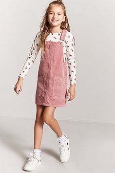 Corduroy Overall, Forever 21 Girls, Corduroy Overall Dress