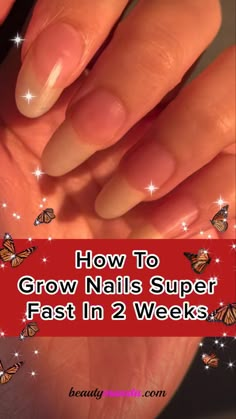 Grow Nails Faster, Nail Soak, Damaged Nails