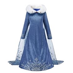 Children Snow Queen Costume Transform your little one into a dazzling princess with our Children Snow Queen Costume, inspired by Elsa from the beloved fairytale. This elegant dress is perfect for performances, birthday parties, Halloween, and imaginative play. Crafted from high-quality polyester and cotton, this enchanting costume features a stunning floral pattern with shimmering sequins that catch the light beautifully. The A-line silhouette and puff sleeves offer a charming, fairy-tale look, Snow Queen Costume, Elsa Cosplay, Queen Costume, Carnival Birthday, Princess Gown, Princess Dresses, Girl Princess Dress, Snow Queen, Halloween Carnival