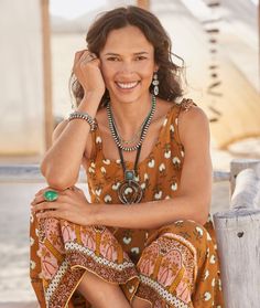 Find the perfect outfit to take on your summer adventures in! Shop effortless styles like our Temple Jumpsuit 🧡 #sundancestyle Bohemian People, Country Lifestyle, West Country, Robert Redford, Summer Styles, American West