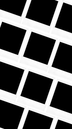 black and white squares are arranged in rows