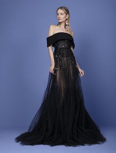 Breathtaking Dresses, Kibbe Style, Random Outfits, Night Court, Georges Hobeika, Beaded Tulle, Abaya Dress, Tulle Gown, Glam Dresses