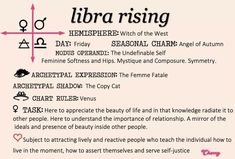 the meaning of libra rising