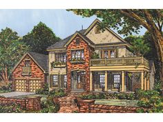 this is an artist's rendering of these house plans