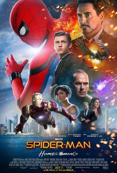 the poster for spider - man