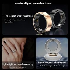 two different types of wedding rings and their features