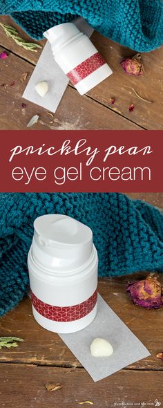 Today we’re blending up a cold-processed Prickly Pear Eye Gel Cream! This lovely DIY is designed to hydrate and soothe the delicate under-eye skin, and also packs a de-puffifying (that’s a word, right?) punch thanks to the inclusion of some … Continue reading → Kitchen Apothecary, Face Cream Recipe, Homemade Eye Cream, Facial Serums, Diy Eye Cream, Cream For Dark Spots, Homemade Makeup, Natural Beauty Diy, Homemade Products