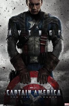 captain america movie poster with an older man