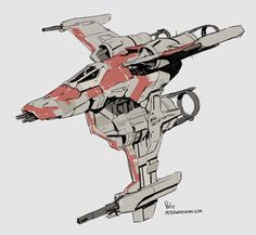 Scifi Fighter Spacecraft, Sci Fi Fighter Ship, Space Ships Concept Art, Sci Fi Fighter, Star Wars Starfighter, Star Wars Fanfiction, Star Wars Ships Design, Helmet Concept, Space Engineers