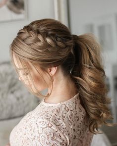 Fishtail French Braid, Missy Sue, French Braid Ponytail, Dutch Braid Hairstyles, Braided Ponytail Hairstyles, Flower Girl Hairstyles, Ponytail Styles, Easy Hairstyles For Long Hair, Braided Ponytail