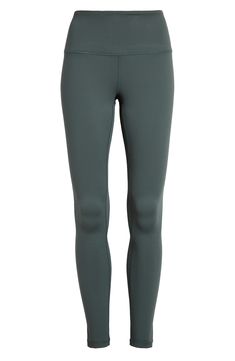 The moisture-wicking tech of stretchy, brushed Zeltek fabric keeps you cool as your workout warms up in these leggings topped with a high, slip-free waistband. 29" inseam; 8 1/2" leg opening; 12" front rise; 14" back rise (size Medium) Elastic waistband with hidden pocket Brushed, moisture-wicking fabric dries quickly to keep you cool and comfortable Smooth flatlock seaming designed to eliminate rubbing and irritation 88% polyester, 12% spandex Machine wash, tumble dry Imported Amazon Leggings, Workout Warm Up, High Waist Leggings, Hidden Pocket, Keep Your Cool, Tops For Leggings, Moisture Wicking Fabric, High Waisted Leggings, Moisture Wicking