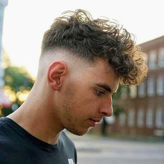 Short Wavy Haircuts Men Fade, Men Short Hairstyle Curly, Mens Perm Fade, Short Haircuts For Men With Curly Hair, Mens Curly Hairstyles Short, Mens Haircut Long On Top Curly, Short Mens Haircut Curly, Curly Undercut Mens, Mens Curly Hairstyles Medium