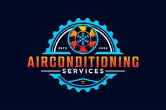 the logo for air conditioning services