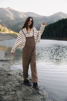 oversized collared striped cardigan Knit Overalls, December Outfits, Leopard Print Bow, Maxi Outfits, Short Loungewear, Layered Sweater, Kestrel, Dresses By Length, Striped Cardigan