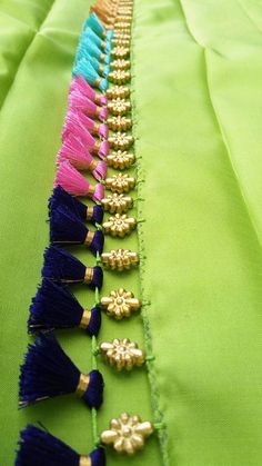 Saree Border Kuchu, Tassels For Lehenga