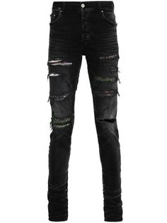 "Let's dance with the shadows." Black Ripped Jeans Men, Quilted Bandana, Black Jeans Ripped, Black Ripped Jeans Outfit, Emo Pants, Emo Jeans, Ripped Jeans Black, Ripped Black Jeans, Amiri Jeans