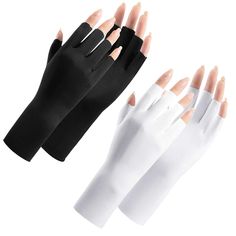 PRICES MAY VARY. Ice silk Imported Breathable Gloves: Made of high quality breathable materials,with breathable air holes at the palm part, Breathable and extra lightweight, and comfortable to wear and keeps your hands cool. Size: UV protection fingerless gloves,suitable for most women and girls due to its elasticity; Fingerless sun gloves can be washed by hand or machine. Sun Protection Anti Slip Gloves: the palm and fingers part has non-skid design, they can add grip and dexterity, offer you a Sun Gloves, Gloves For Women, Riding Gloves, The Palm, Fingerless Gloves, Sun Protection, Cosplay Costumes, Uv Protection, Women Girl