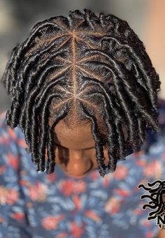 Triangle Parts Locs, Triangle Locs, Triangle Parts, Dreadlocks Hair Care, Loc Ideas, Short Dreadlocks Styles