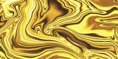 an abstract gold background with wavy lines