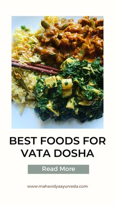 the best foods for vata dosha read more