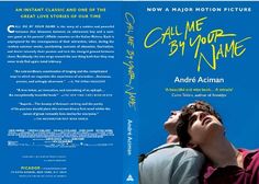 a book cover for call me by your name