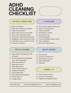 Add Cleaning Tips, Adulting 101 Checklist, Daily Chore Chart For Adults, Add To Do List, How To Clean House, Chores For Adults, Chores By Room, Cleaning List By Room Step By Step