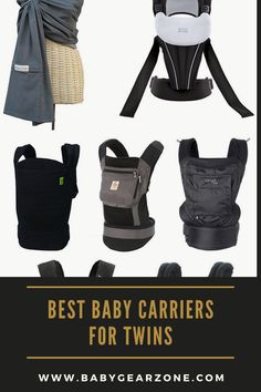 the best baby carriers for twins are in this post - it - all photo collage