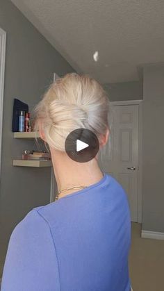 184K views · 4.9K reactions | Best part is you don't need a ton of hair to do this!

#diyhairschool #realhair #finehairtips #thinhairtips #easybun #easyhairstyles #weddinghairstyle | Jillian Jane Pin Tutorial, Nice Hair, Casual Hairstyles, Easy Hair, Inspired Fashion