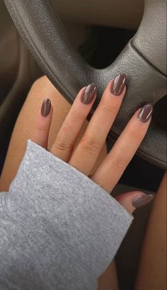 Cute Nails For Fall, Smink Inspiration, Brown Nails, Chic Nails