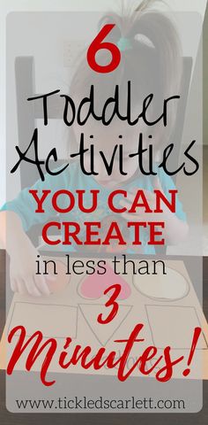 These DIY toddler projects are super quick to put together, but take a ton of time to enjoy! Toddler Projects, Toddler Games, Learning Toys For Toddlers, Teaching Toddlers, Diy Toddler, The Best Advice, Fun Games For Kids, Toddler Snacks