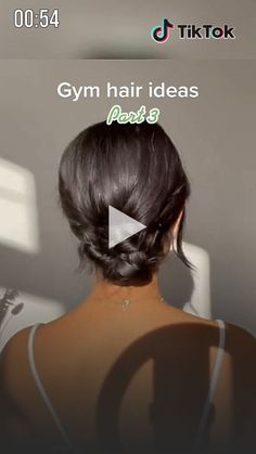 ++ braided hairstyles for wedding, braided hairstyles for kids black, braided hairstyles for black women, braided hairstyles for men, braided hairstyles for short hair..? Gym Hair, Tiktok Hair, Tutorial Hair, Style Tutorial, Gym Hairstyles, Beach Hairstyles For Long Hair, Braided Prom Hair, Beach Hairstyles Medium