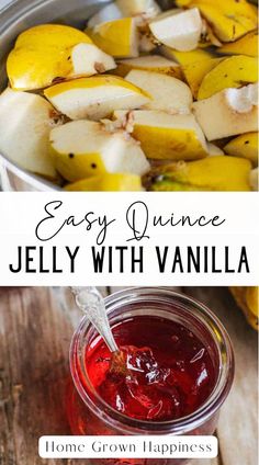 an easy and delicious jelly with vanilla recipe