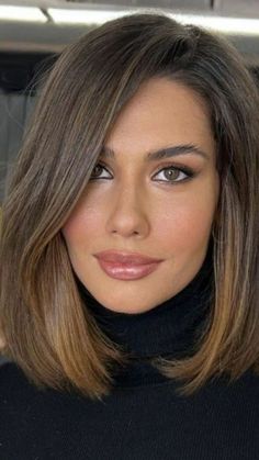 Sleek Short Hair, Lob Hairstyle, Lob Haircut, Long Wavy Hair, Smooth Hair, How To Make Hair