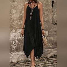 Boho Spaghetti Straps Irregular Hem Cami Beach Dress Large Nwt Hippie Dresses Boho, Irregular Hem, Hippie Dresses, Beach Dress, Boho Dress, Spaghetti Strap, Womens Dresses, Dresses, Women Shopping