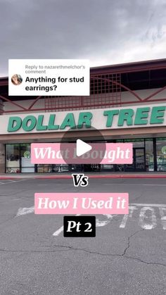 dollar tree and what thought it is? how i used it pt2 p t 2